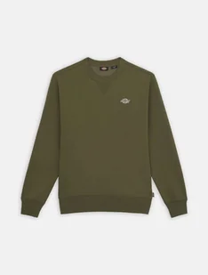 felpa uomo dickies summerdale sweatshirt - dk0a4y6q mgr1 military green - Bluzy męskie - miniaturka - grafika 1
