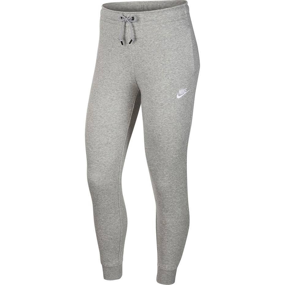 Spodnie damskie Nike W Essential Pant Reg Fleece szare BV4095 063-XXL