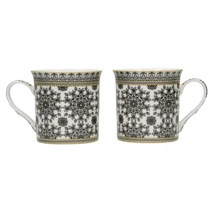 Dekoria Zestaw kubków Marrakesh white&black, 2szt. 300 ml - Kubki - miniaturka - grafika 1