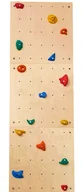 Wyposażenie sportowe i gimnastyczne - Ścianka wspinaczkowa domowa dla dzieci 225x75cm + 15 kamieni wspinaczkowych | sklejka 100% ECO | CE | Create For You - miniaturka - grafika 1