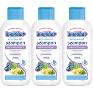 Szampony do włosów - Bambino Rodzina, Szampon Wzmacniający, 3x400ml - miniaturka - grafika 1