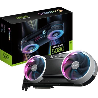 GIGABYTE Aorus GeForce RTX 5080 Infinity 16GB DLSS 4.5 GV-N5080AORUS IF-16GD