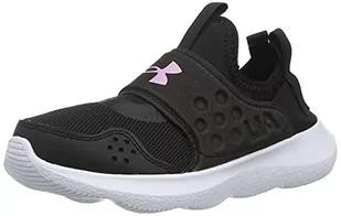 Under Armour dziewczęce buty do biegania Runplay, czarny - Black White Pacific Purple 001-40 EU - Buty dla dziewczynek - miniaturka - grafika 1
