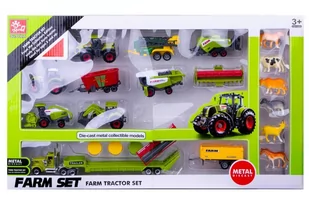 Norimpex, Zestaw Farma, 6 Pojazdów, Metal, 6187 - Samochody i pojazdy dla dzieci - miniaturka - grafika 1