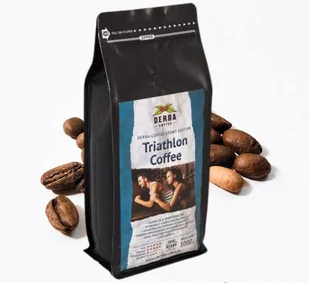 Kawa ziarnista DERBA COFFEE TRIATHLON Coffee KAWA DLA SPORTOWCÓW 1kg - Kawa - miniaturka - grafika 1