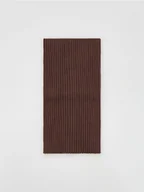 Apaszki i szaliki damskie - Reserved - Dzianinowy komin z wiskozą - brązowy - miniaturka - grafika 1