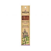 SATTVA Sattva Naturalne Kadzidła Tulsi Incense 30G SAT284 - Kadzidła i dodatki - miniaturka - grafika 1