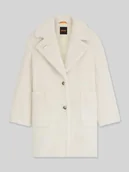 Płaszcze męskie - Płaszcz z futerka o kroju regular fit z dużymi kieszeniami model 'CATEDY' - miniaturka - grafika 1