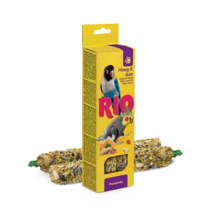 RIO Kolba dla papug miód i orzechy 2x75g [22140] - Karma dla ptaków - miniaturka - grafika 1