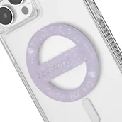 Uchwyty samochodowe do telefonów - Case-Mate Magnetic Loop Grip - Uchwyt MagSafe na palec (Purple Sparkle) - miniaturka - grafika 1