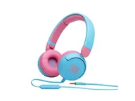 Słuchawki - JBL JR310 Różowo-niebieskie (JR310BLU) - miniaturka - grafika 1