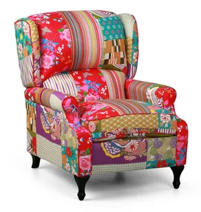 B2B Partner Krzesło Patchwork FD1539 - Inne meble biurowe - miniaturka - grafika 1