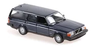 Samochody i pojazdy dla dzieci - Volvo 240 Gl Break 1986 Dark Blue Metallic 1:43 Minichamps - miniaturka - grafika 1