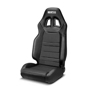 Fotel samochodowy Sparco R100+ SKY czarny - Akcesoria tuningowe - miniaturka - grafika 1