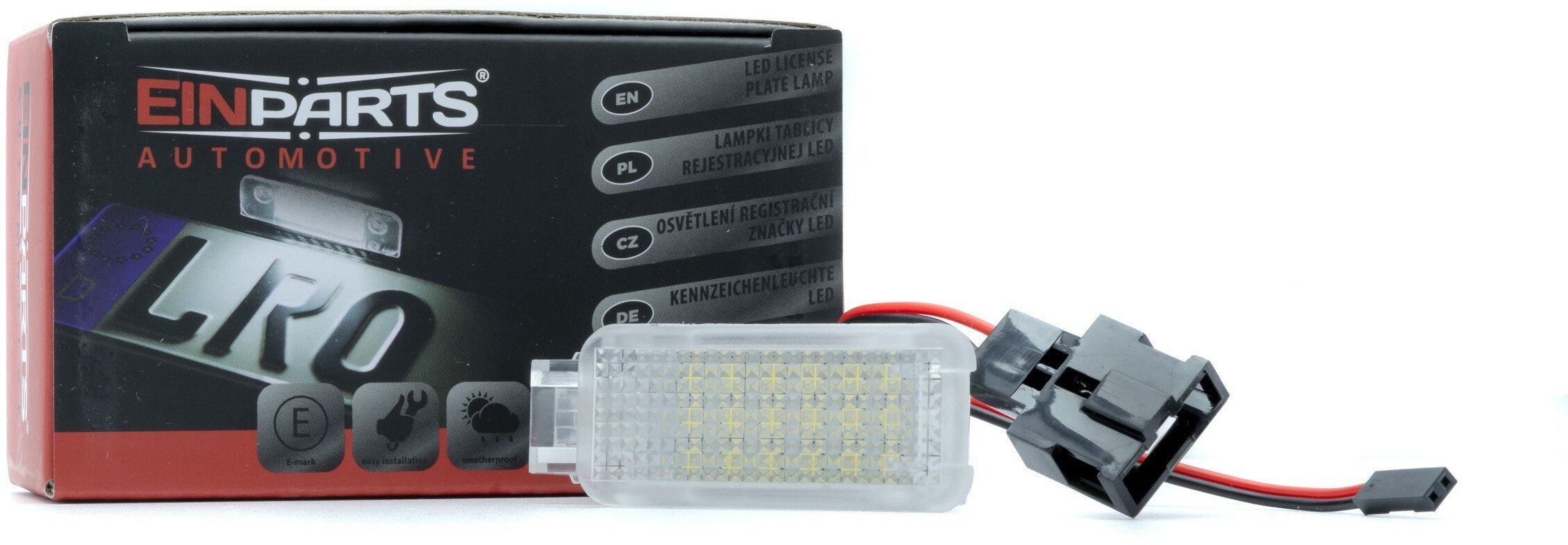 Einparts Automotive EINPARTS AUTOMOTIVE LAMPKI PODŚWIETLENIE DRZWI DO AUDI A2 A3 A4 A6 A8 Q7 R8