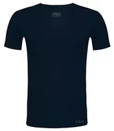 Koszulki męskie - Fila Męska koszulka Fu5001 T-shirt męski niebieski niebieski XL FU5001 - miniaturka - grafika 1
