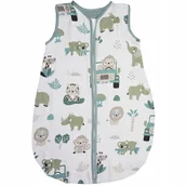 Śpiworki dla dzieci - ŚPIWOREK DO SPANIA MUŚLINOWY 68-74 LETNI - miniaturka - grafika 1