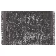 Dywany - Lumarko Dywan z wiskozy 160 x 230 cm ciemnoszary HANLI - miniaturka - grafika 1