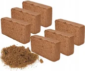 Ziemia ogrodowa - Zestaw 6X Podłoże Roślin Włókno Kokosowe Brykiet - miniaturka - grafika 1