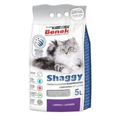 Żwirek dla kotów - Benek Super Shaggy Lawenda 5L - miniaturka - grafika 1