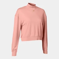 Bluzy damskie - Bluza Fitness Typu Crop Dla Kobiet JOMA Core Sweatshirt Róż 901604.004 r. S - miniaturka - grafika 1