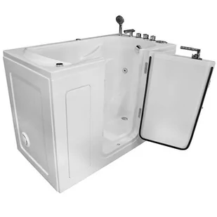 Wanna z hydromasażem dla osób niepełnosprawnych 143x75 cm MO-0902 - Wanny z hydromasażem - miniaturka - grafika 1
