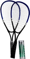 Badminton - Eddy Toys, Zestaw Szybki Badminton 100, Niebieski - miniaturka - grafika 1