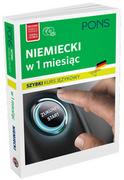 Książki do nauki języka niemieckiego - Pons Niemiecki w 1 miesiąc szybki kurs językowy - Angelika Lundquist-Mog - miniaturka - grafika 1