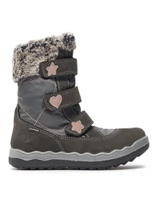Primigi Śniegowce 6880200 S GORE-TEX Szary - Buty dla dziewczynek - miniaturka - grafika 1