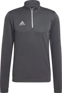 Bluzy męskie - Adidas Bluza adidas ENTRADA 22 Training Top H57546 H57546 szary L - miniaturka - grafika 1