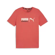 Koszulki sportowe męskie - Męska koszulka do piłki ręcznej PUMA Active Red Sugared Almond Beige - miniaturka - grafika 1