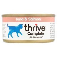 Mokra karma dla kotów - Thrive Cat Complete 12 x 75 g Tuńczyk z łososiem - miniaturka - grafika 1