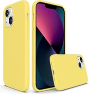 Etui i futerały do telefonów - Etui ochronne na telefon komórkowy Apple iPhone 13 silikonowo-żelowe etui na telefon komórkowy, żółte - miniaturka - grafika 1