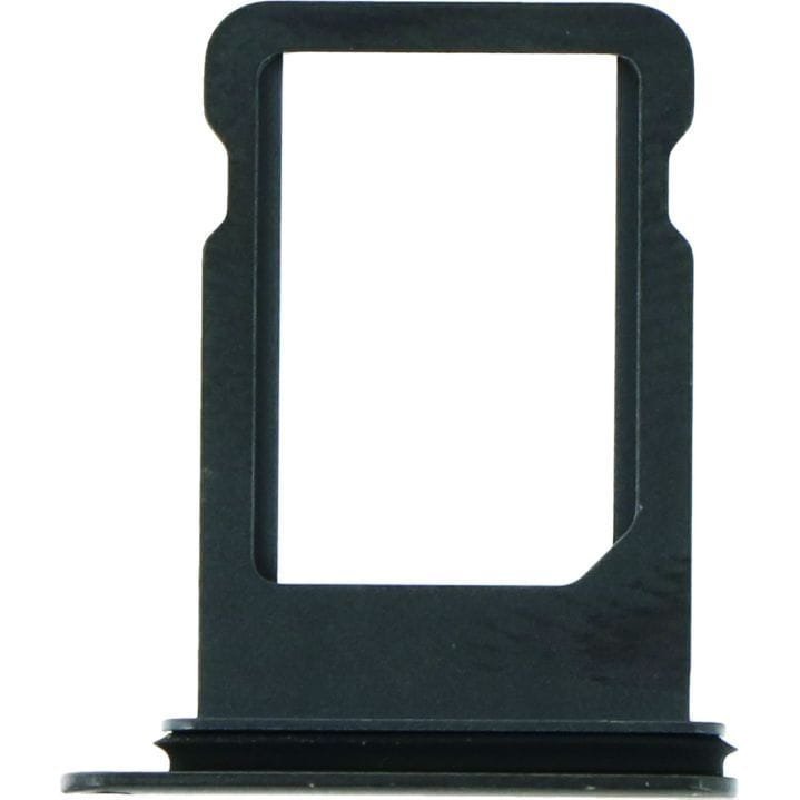 Tacka, slot na kartę SIM z uszczelką do iPhone X, czarna ORG