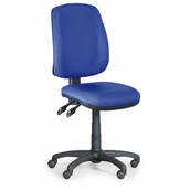 Fotele i krzesła biurowe - Antares Krzesło ATHEUS, niebieske 16425094 - miniaturka - grafika 1
