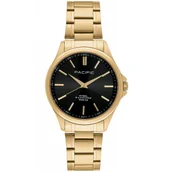 Zegarki męskie - Złoty męski zegarek na bransolecie PACIFIC SSMB-1103-04 - miniaturka - grafika 1