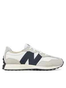 New Balance Sneakersy GS327FE Szary - Buty dla dziewczynek - miniaturka - grafika 1