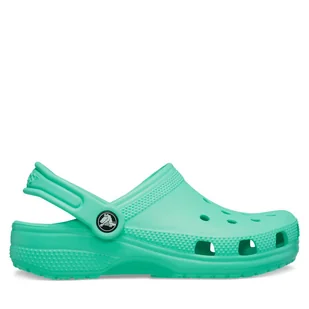 Klapki Crocs Classic Clog T 206990 Zielony - Buty dla chłopców - miniaturka - grafika 1