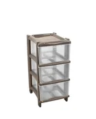 Komody dla dzieci - Essential Cassie, 3 szuflady, antracyt, wys. 60 cm, wyprodukowano we Włoszech - miniaturka - grafika 1