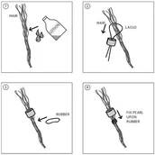 Naszyjniki - koralik do brody SNAKE , srebro 925  średnica 0.7 cm - miniaturka - grafika 1