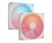 Chłodzenie procesora - Corsair iCUE LINK LX140R RGB White Dual Pack 2x140mm - miniaturka - grafika 1