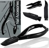 Akcesoria do paznokci - Cążki cęgi do grubych wrastających paznokci skórek obcinaczki nożyczki manicure gabinet SPA czerwone - miniaturka - grafika 1