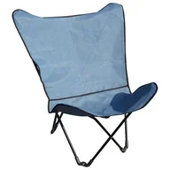 Fotele i krzesła ogrodowe - Krzesełko składane butterfly niebieskie - miniaturka - grafika 1