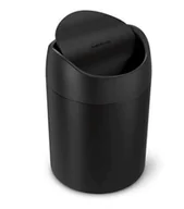 Kosze na śmieci - Simplehuman Kosze - Stołowy kosz na śmieci 1,5 l, czarny mat CW2100 - miniaturka - grafika 1