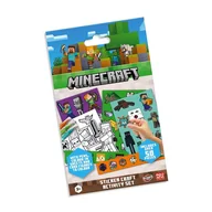 Zabawki kreatywne - Minecraft zestaw kreatywny z naklejkami - miniaturka - grafika 1