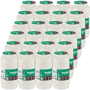 Wkłady Do Zniczy Olejowe Bolsius Nr 7 Rc5 100H 24 Sztuk - Lampiony i znicze - miniaturka - grafika 1