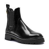 Botki damskie - Gant Skórzane sztyblety Aligrey - miniaturka - grafika 1