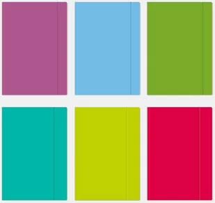 Interdruk Teczka z gumką A4 + fluo - Artykuły biurowe - miniaturka - grafika 1