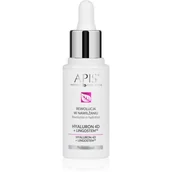 Serum do twarzy - Apis Professional Bezzapachowy kwas hialuronowy 4D + LINGOSTEM TM, 30ml - miniaturka - grafika 1