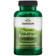 Suplementy naturalne - SWANSON Thyroid Essentials 90 kapsułek SWANSON996 - miniaturka - grafika 1